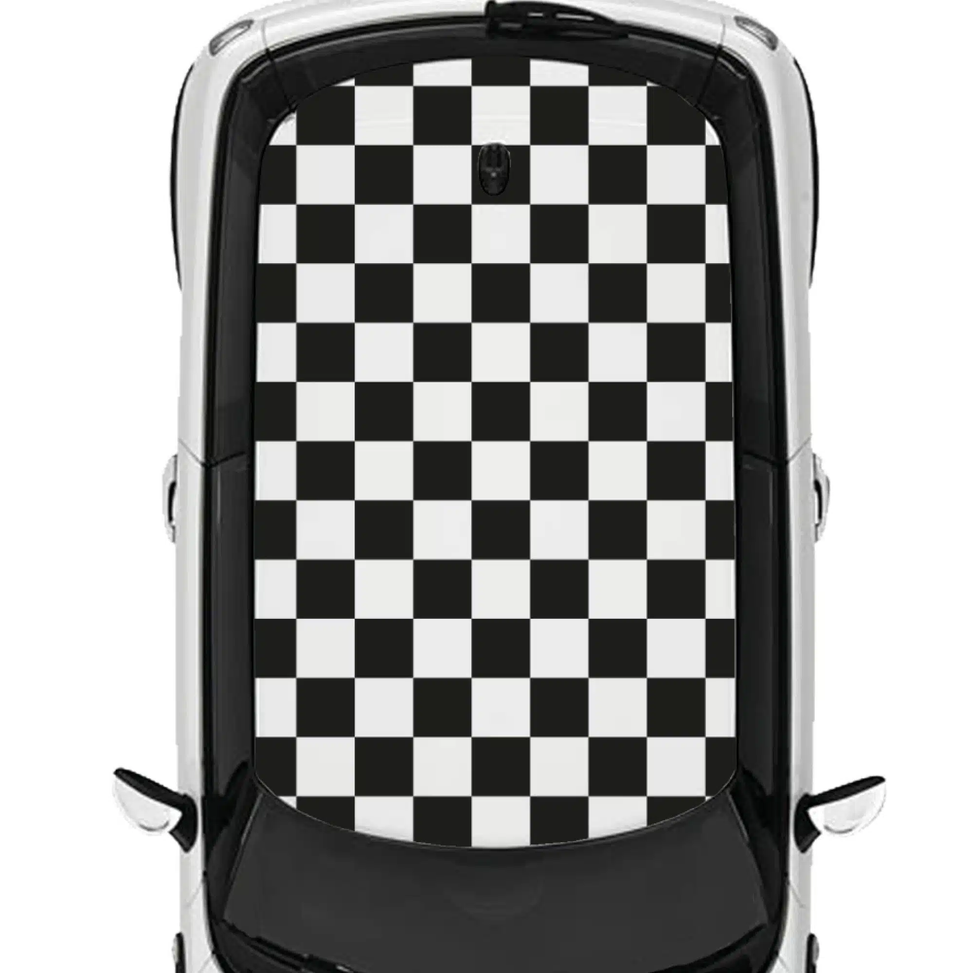 Mini Checkered Roof Graphic