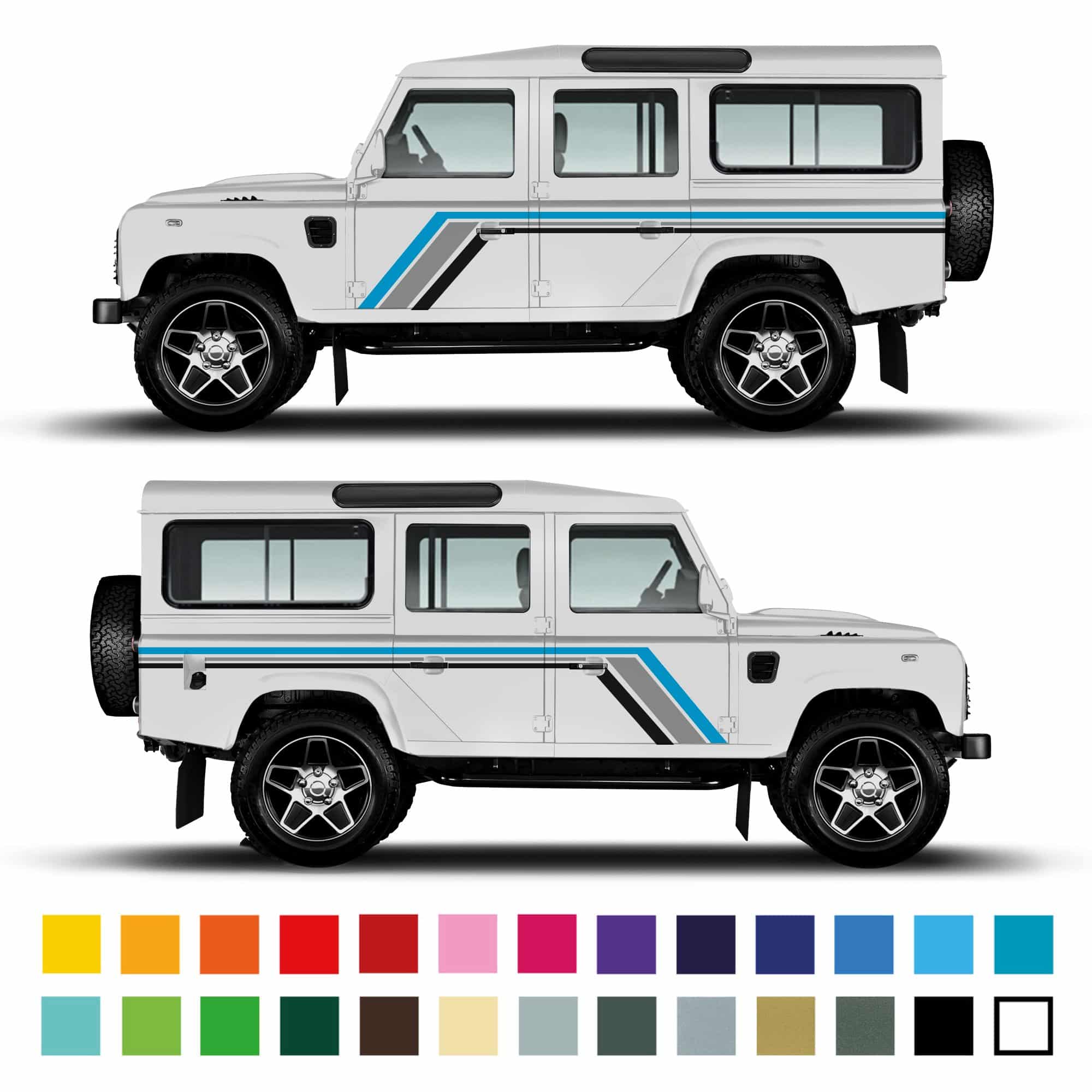 Defender Triple Side Stripes