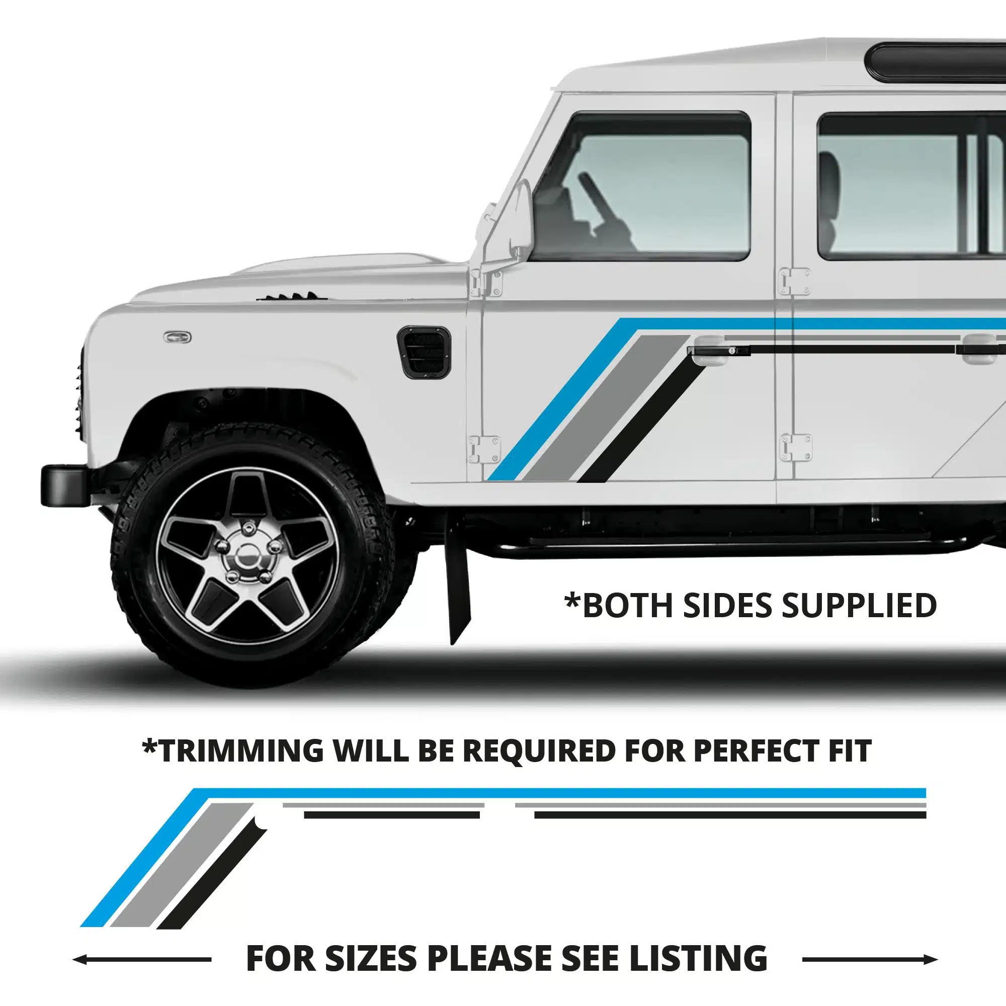 Defender Triple Side Stripes