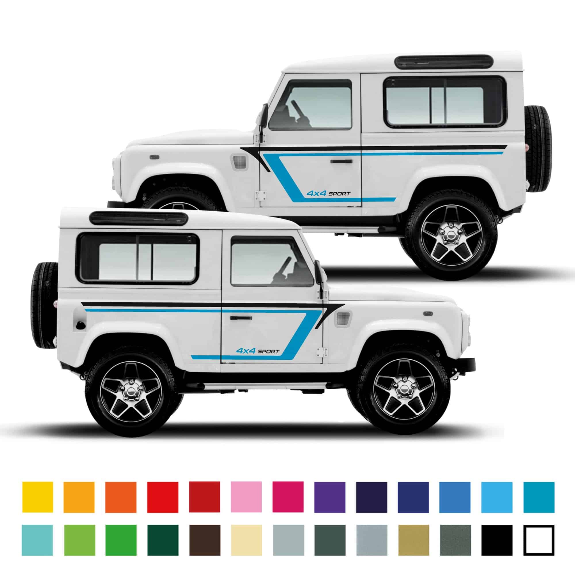 Defender Sport Side Stripes