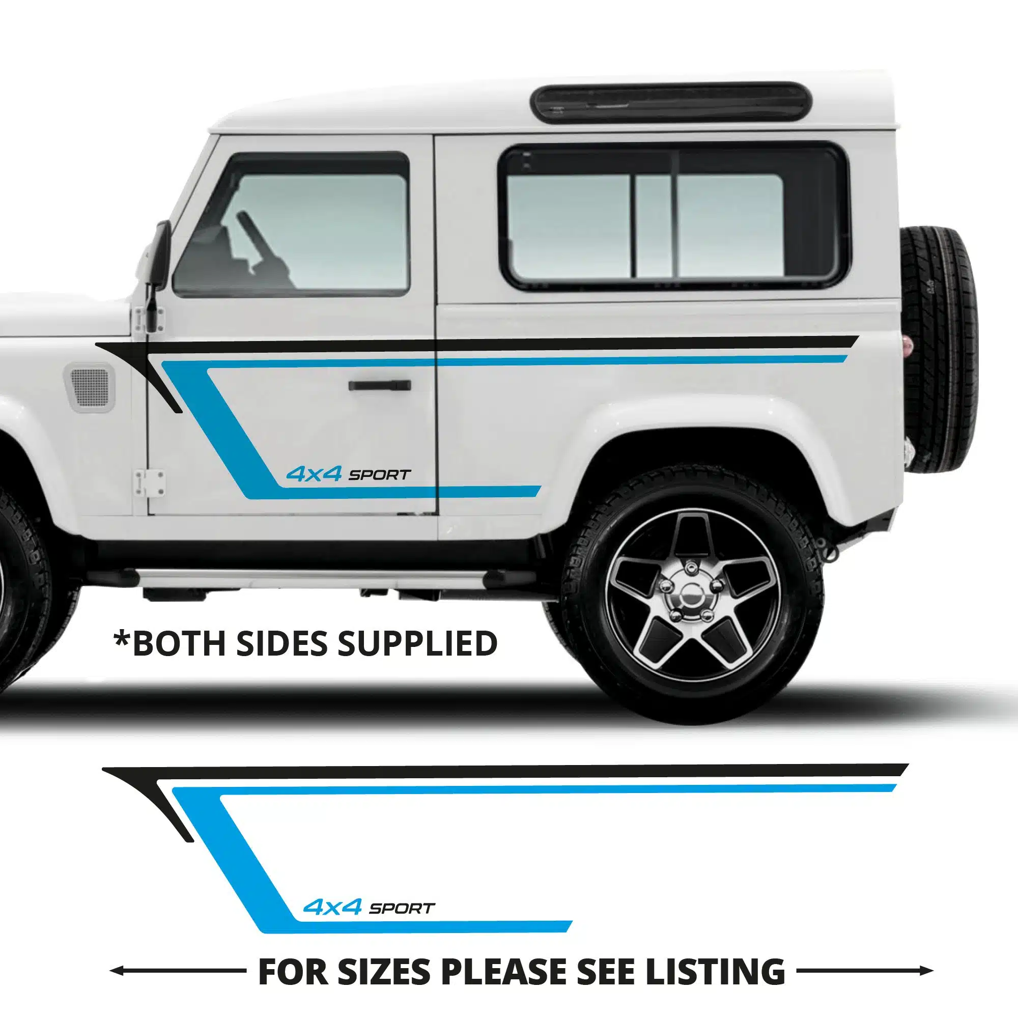 Defender Sport Side Stripes