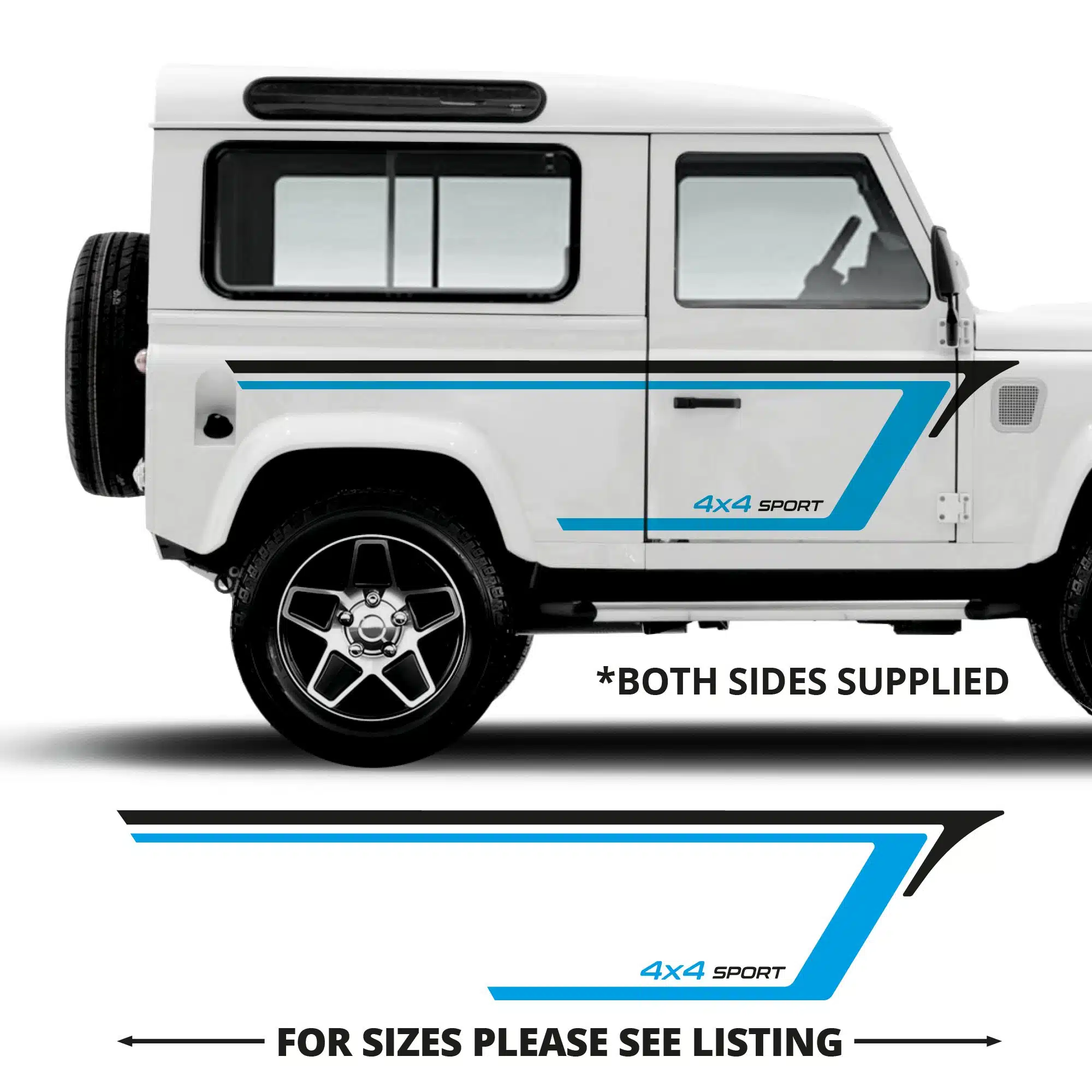 Defender Sport Side Stripes