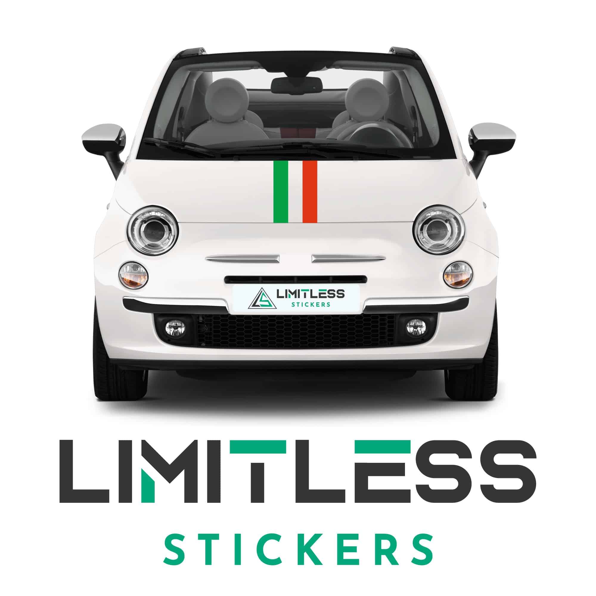 Fiat 500 Upper Classic 50Mm Bonnet Stripes