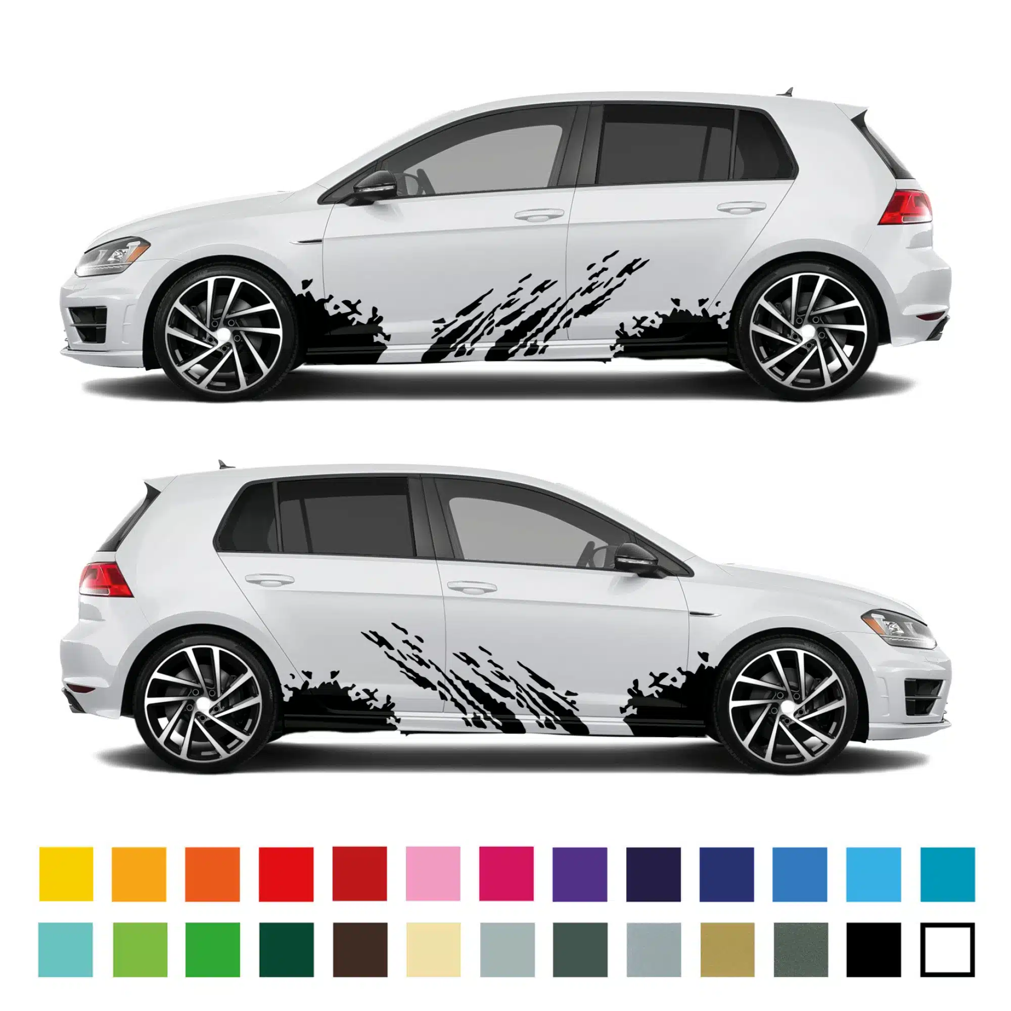 Vw Golf Mud Splash Graphics