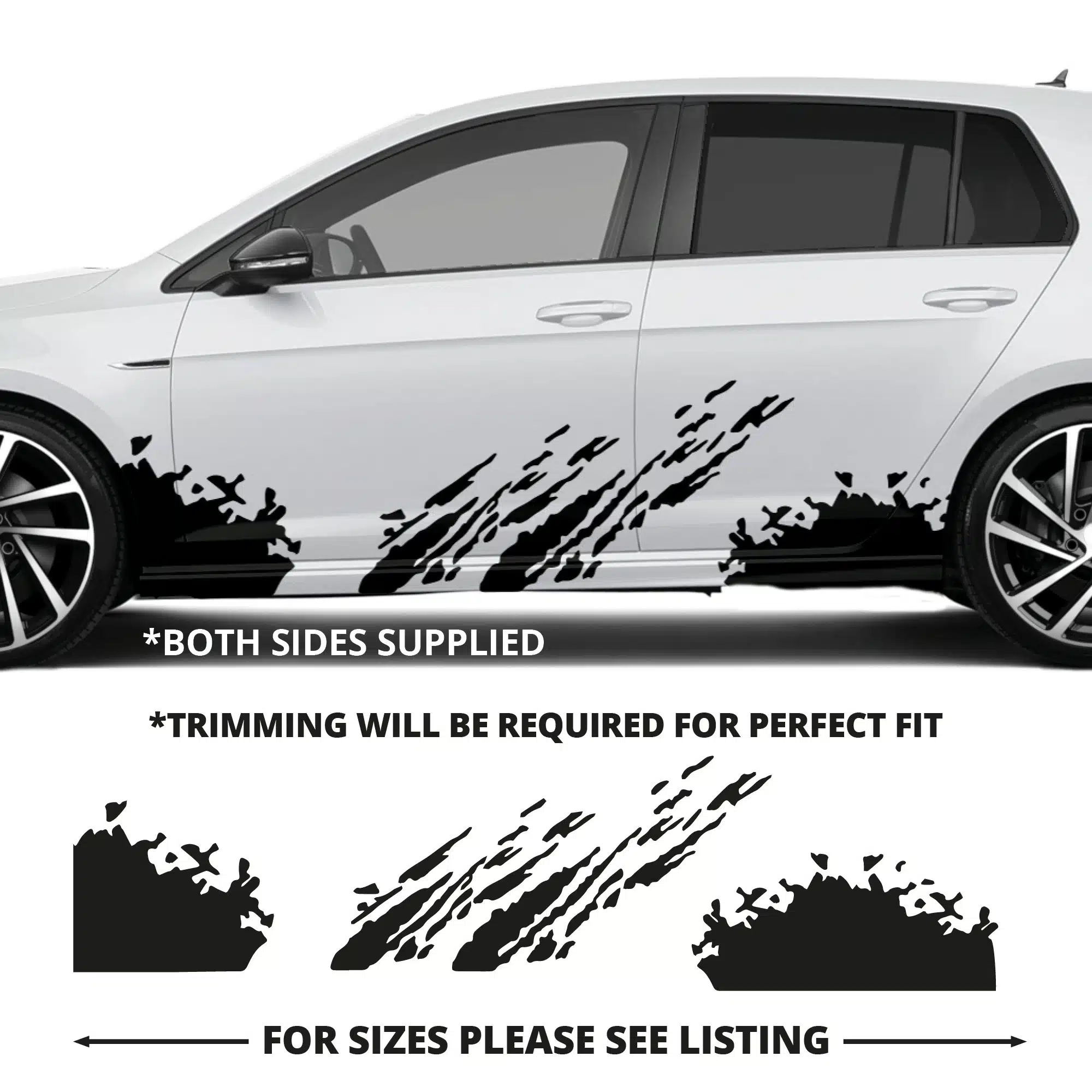 Vw Golf Mud Splash Graphics