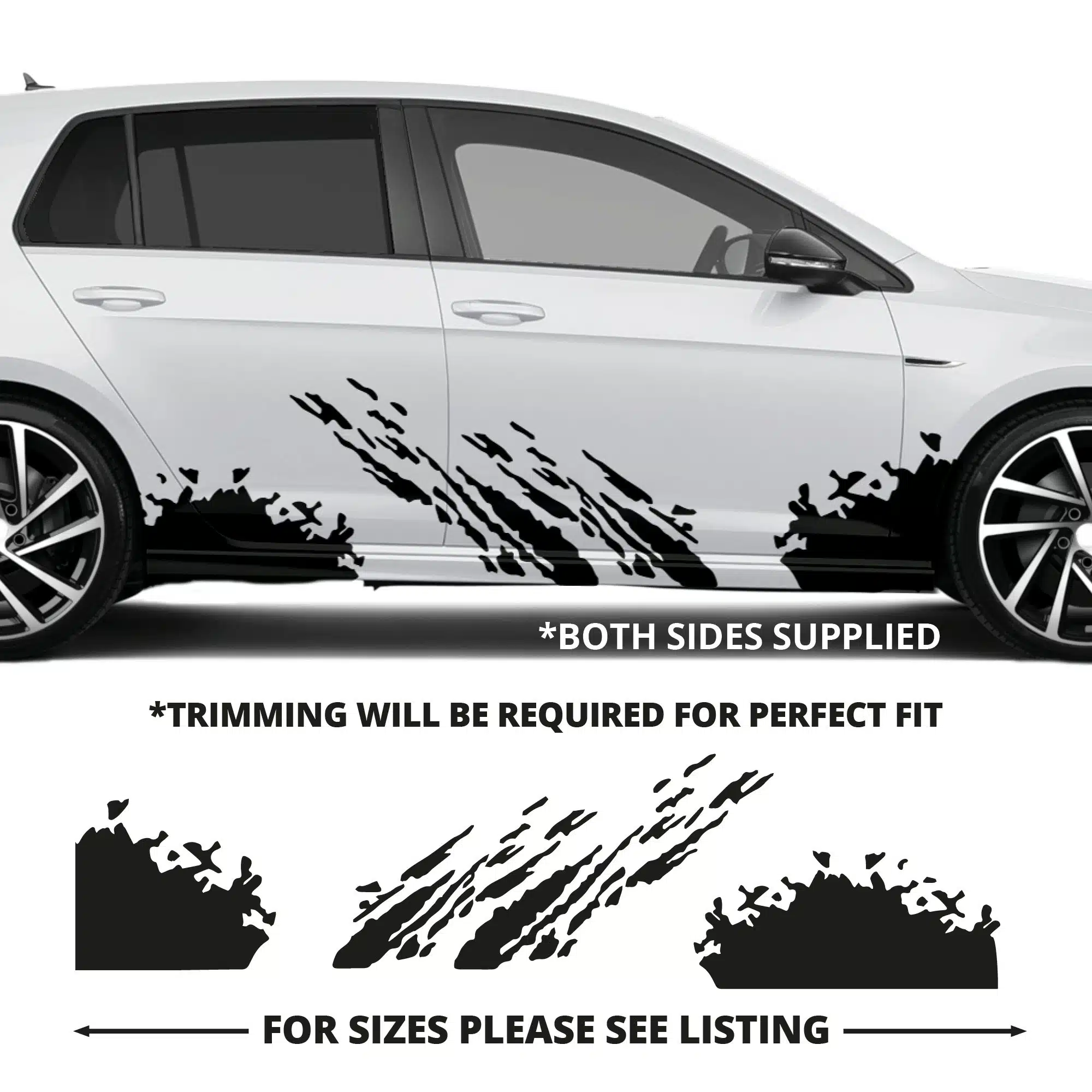 Vw Golf Mud Splash Graphics