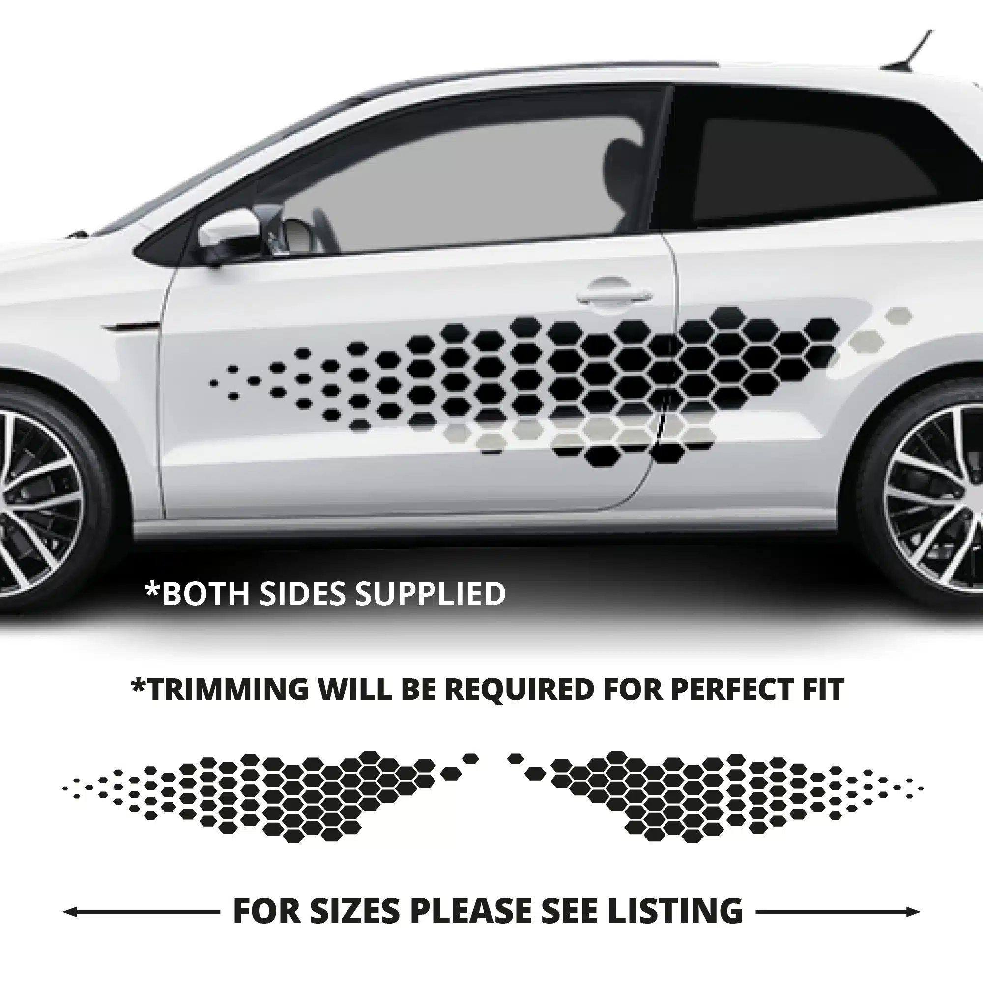 Vw Polo Large Hex Graphic