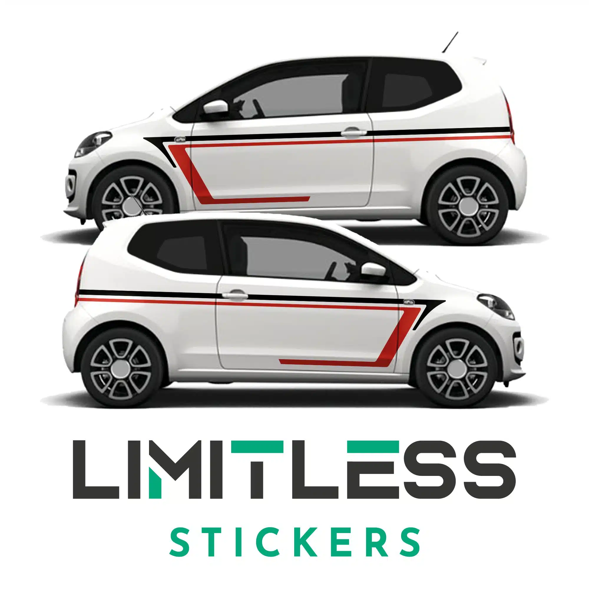 Vw Up Citigo Sport Side Stripes