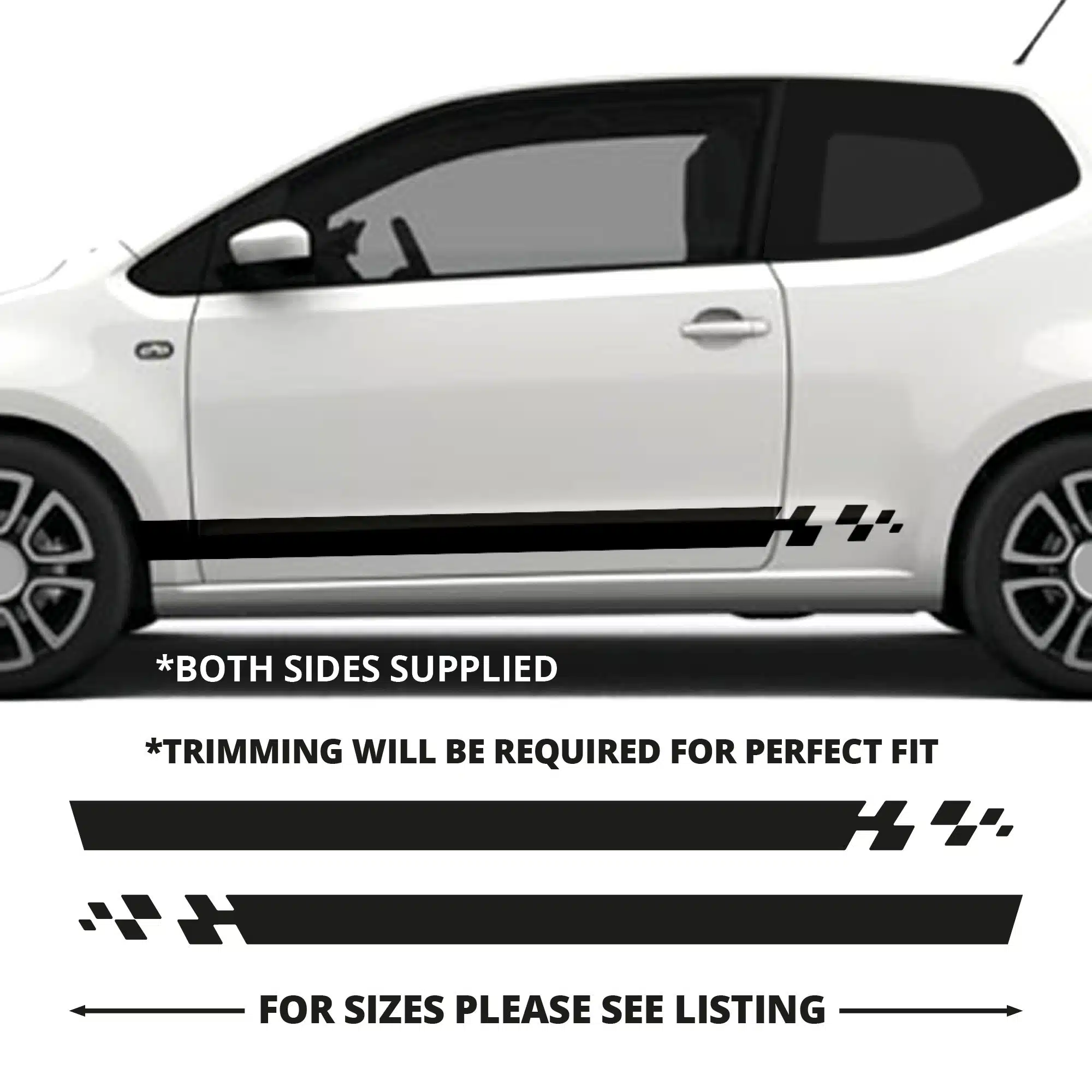 Vw Up Citigo Race Stripe