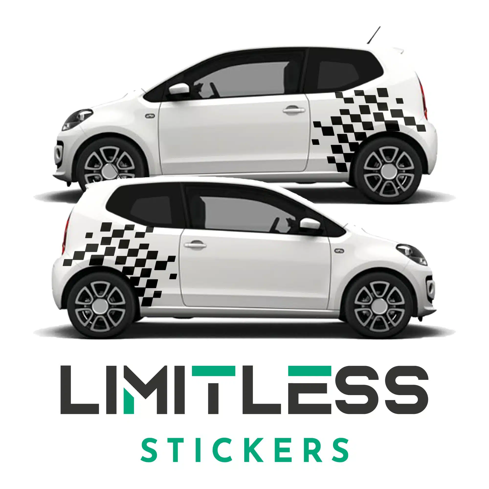 Vw Up Citigo Large Checks Graphic