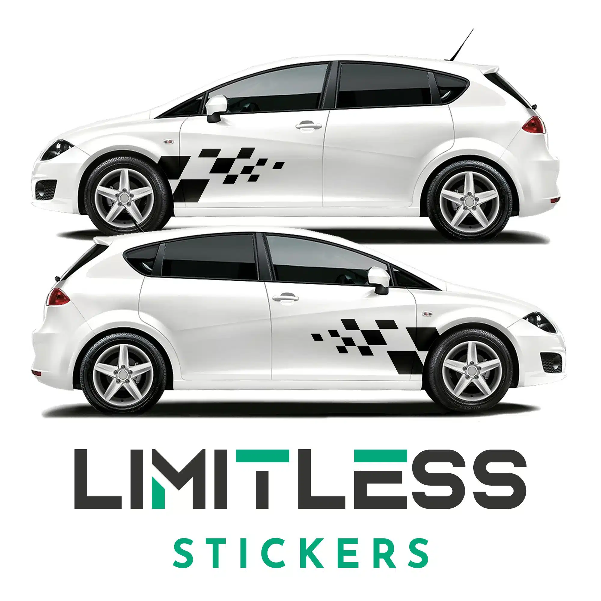 Seat Leon Front Checks Graphics