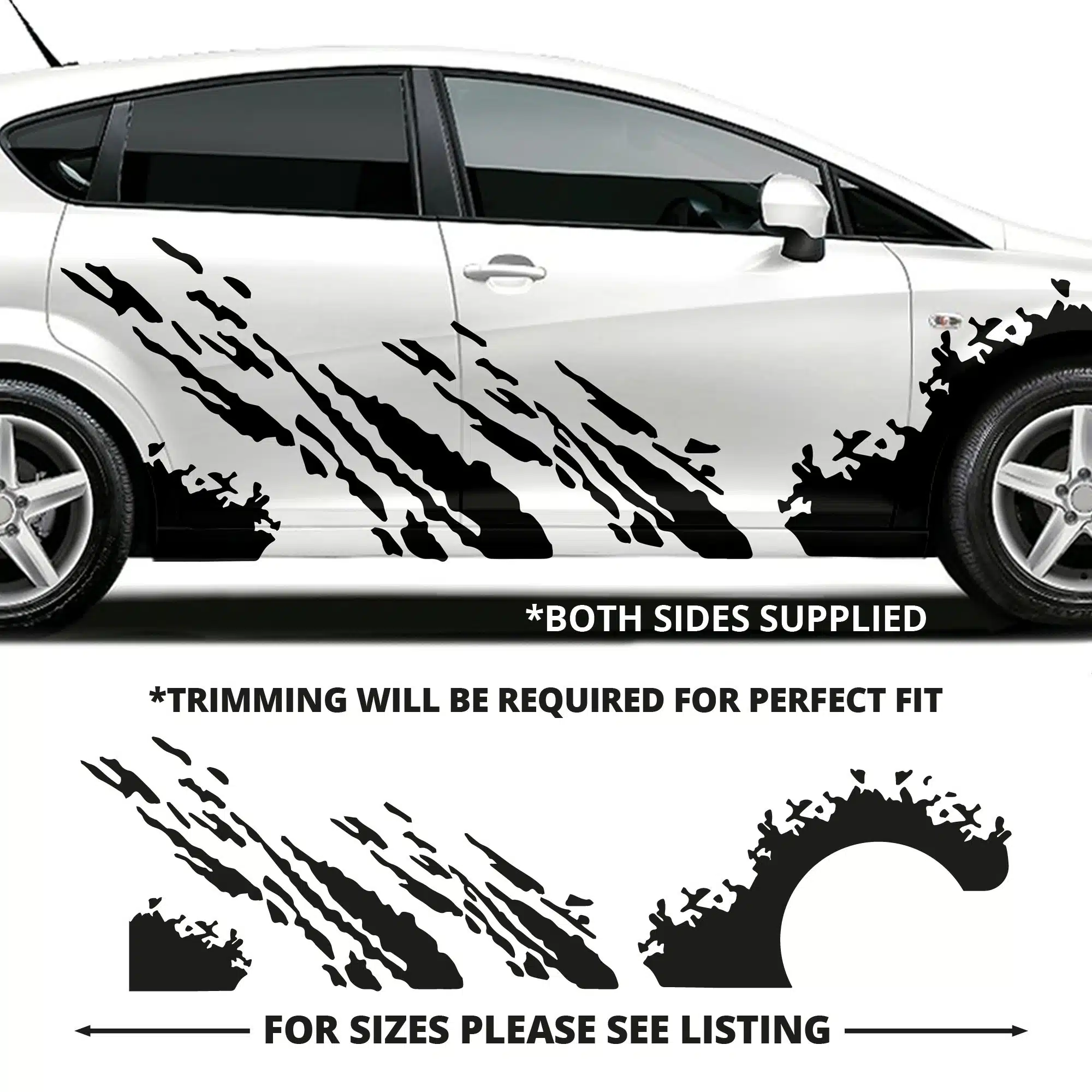 Seat Leon Mud Splash Graphics