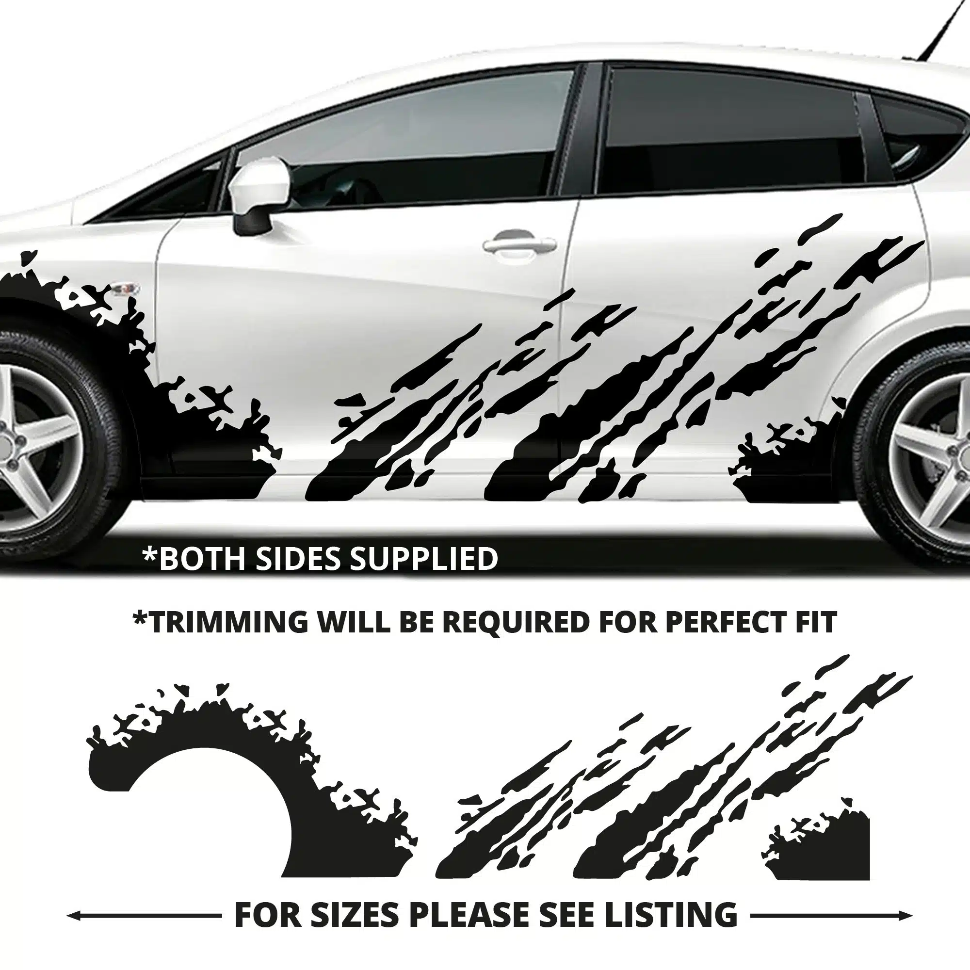 Seat Leon Mud Splash Graphics