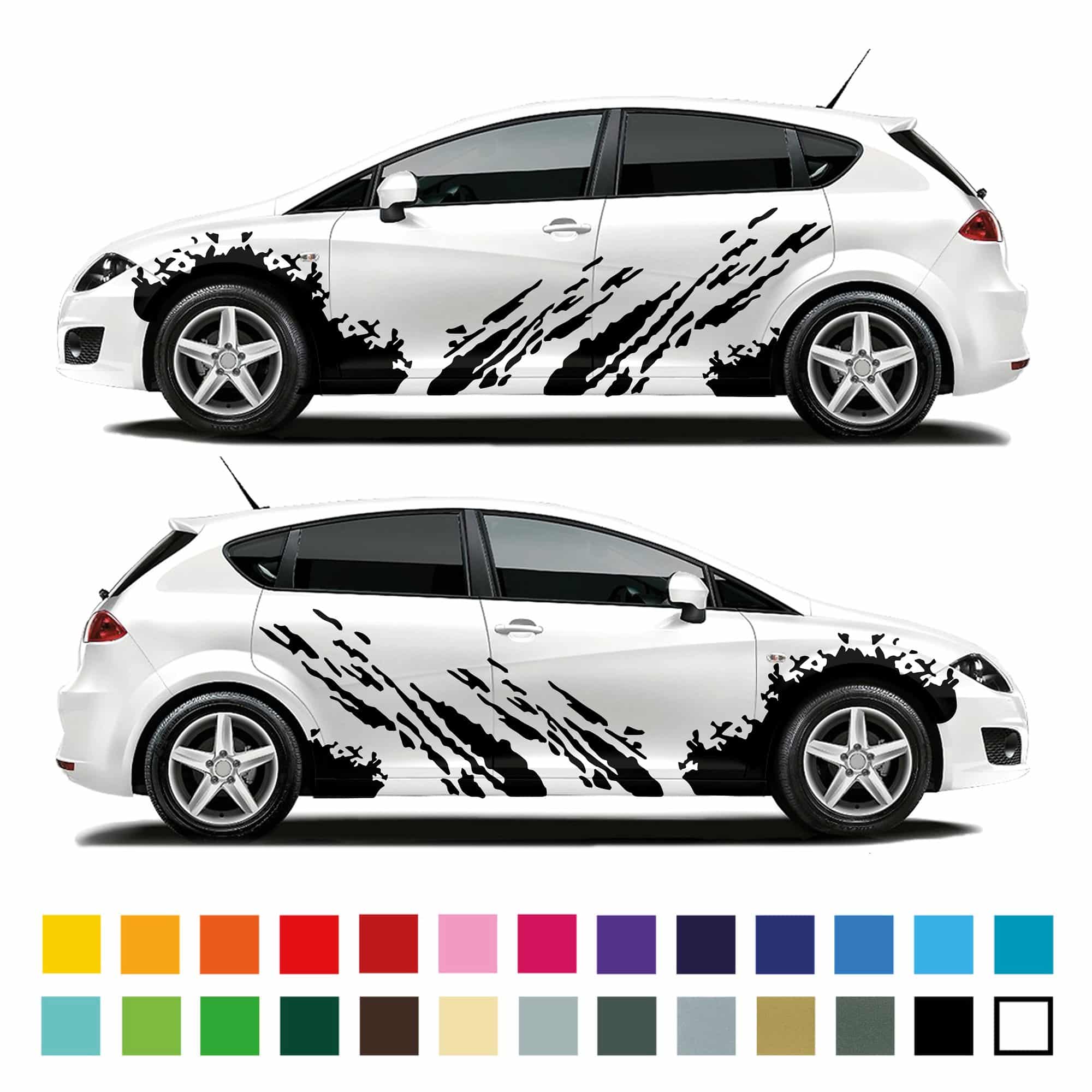 Seat Leon Mud Splash Graphics