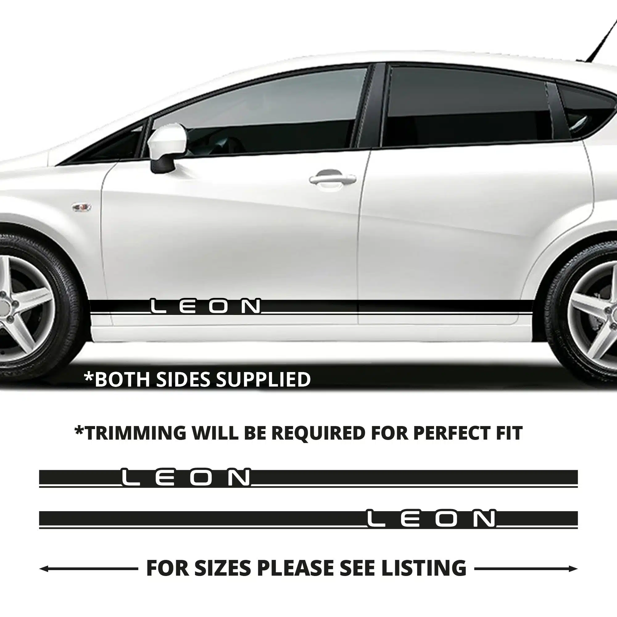 Seat Leon Pinstripe Graphics