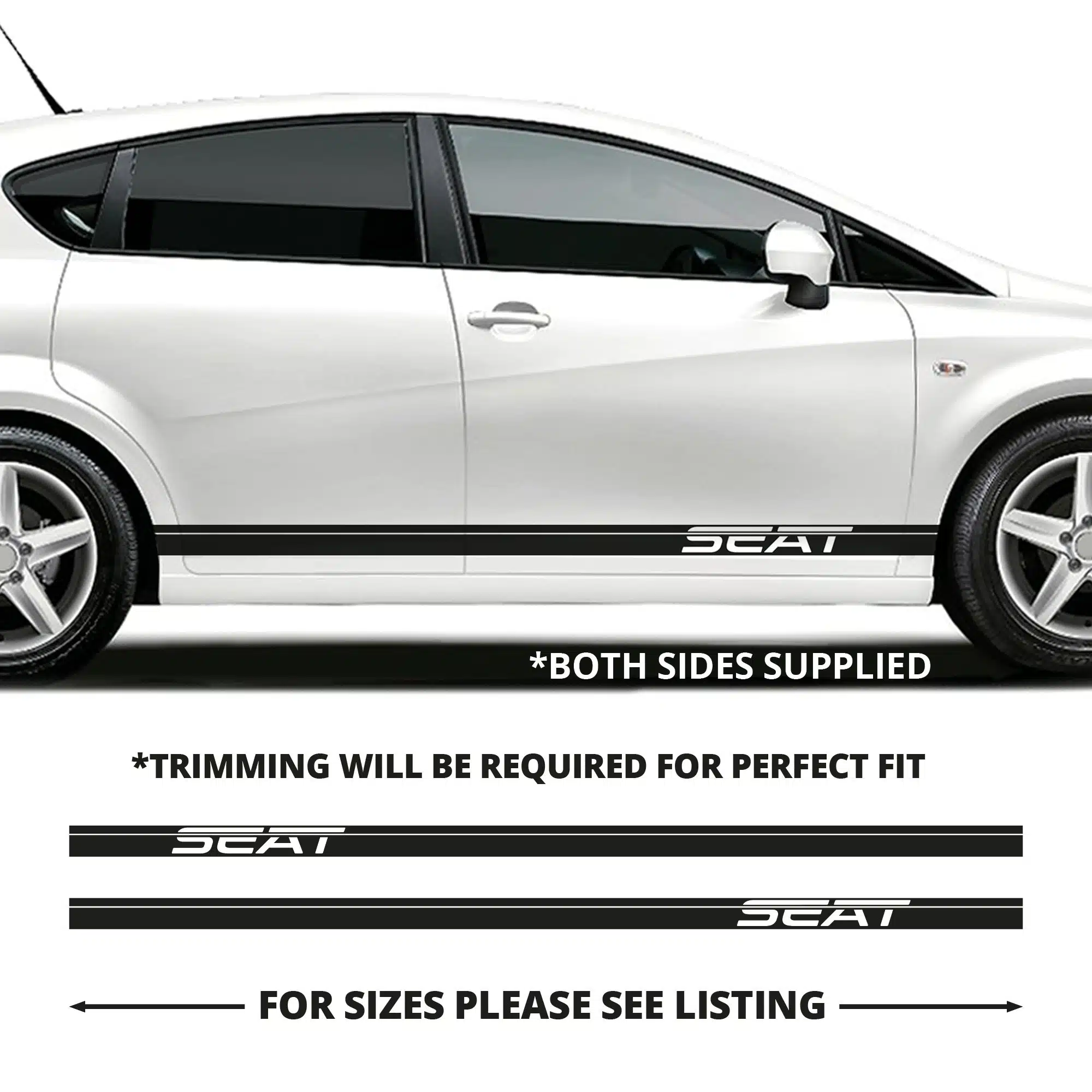 Seat Leon Solid With Seat And Pinstripe