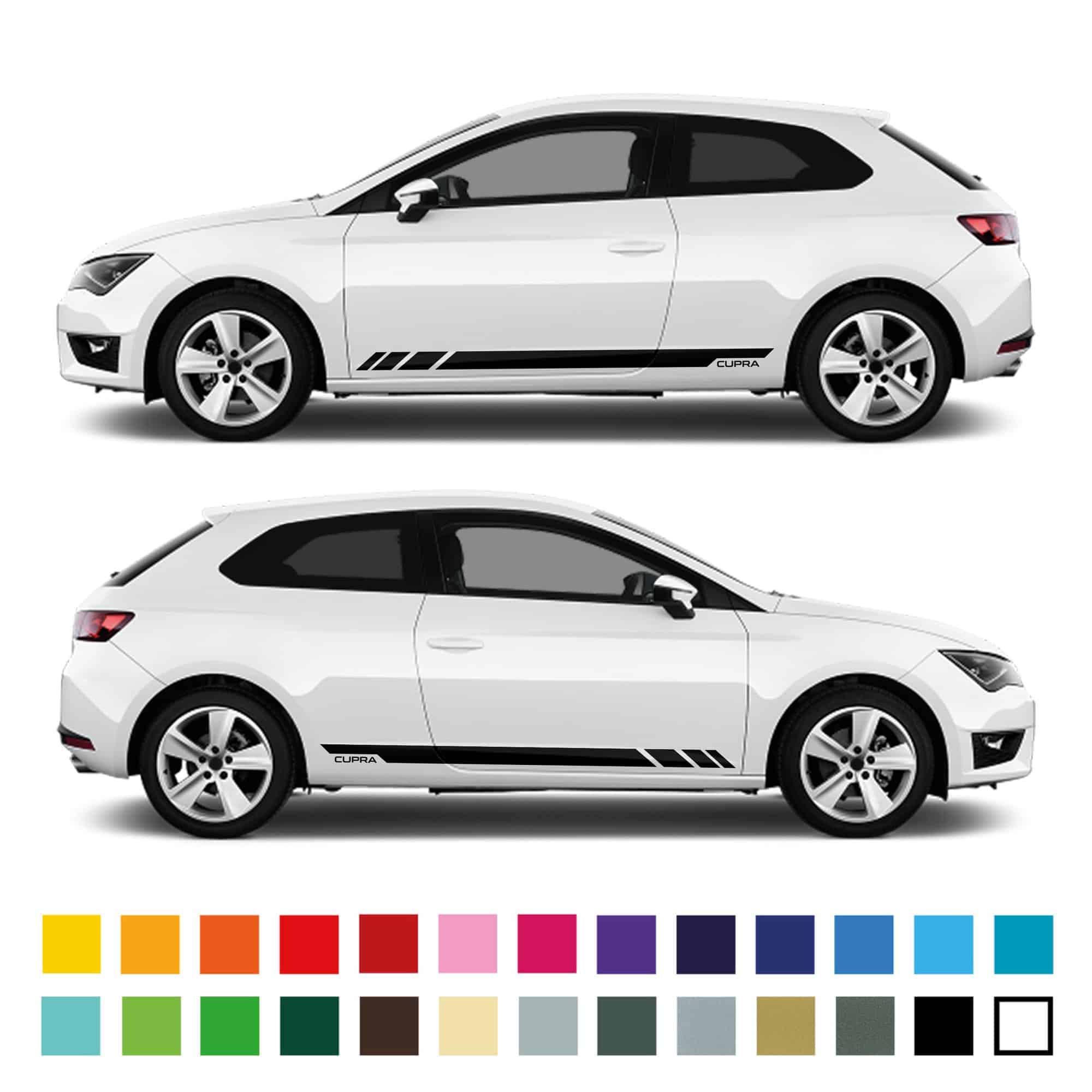 Seat Ibiza Staggered Stripes