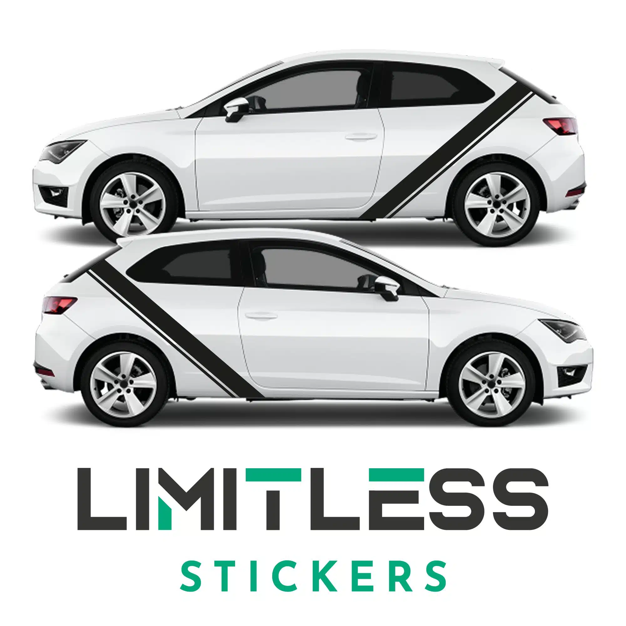 Seat Ibiza Vertical Stripe With Pinline