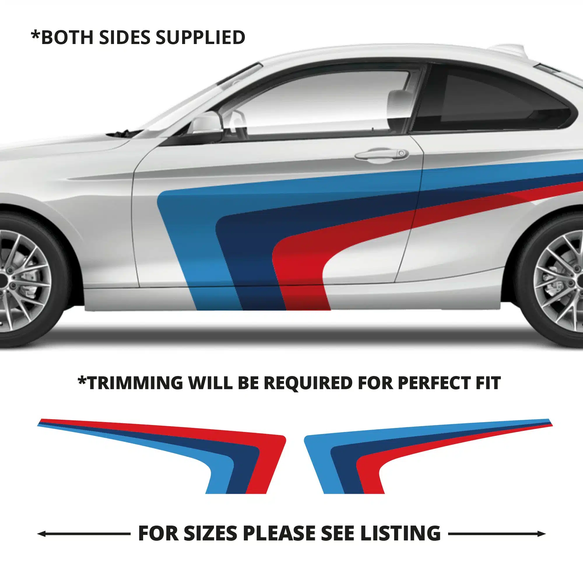 Bmw Coupe M Sport Swoosh Graphics