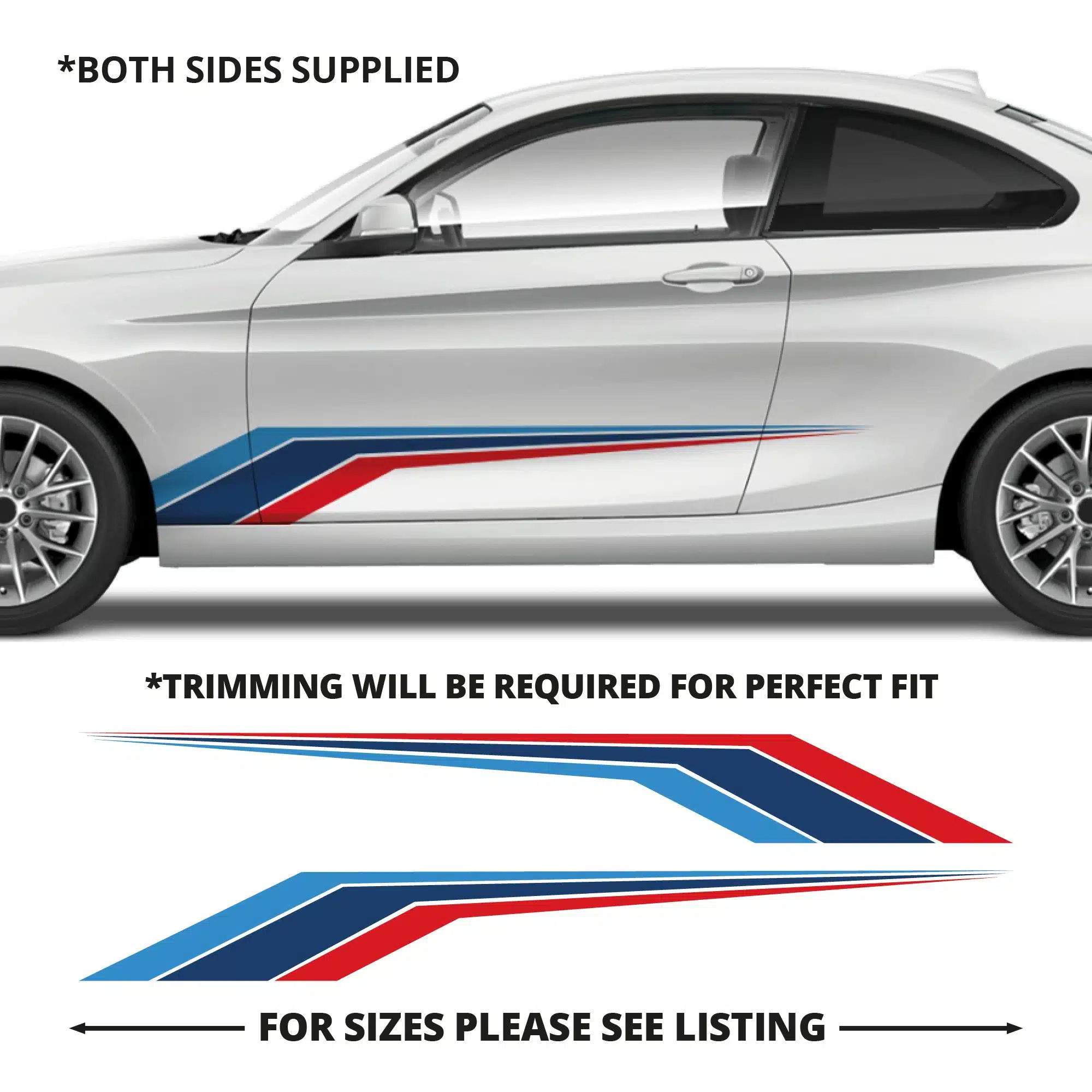 Bmw Coupe M Sport Triple Stripe Point