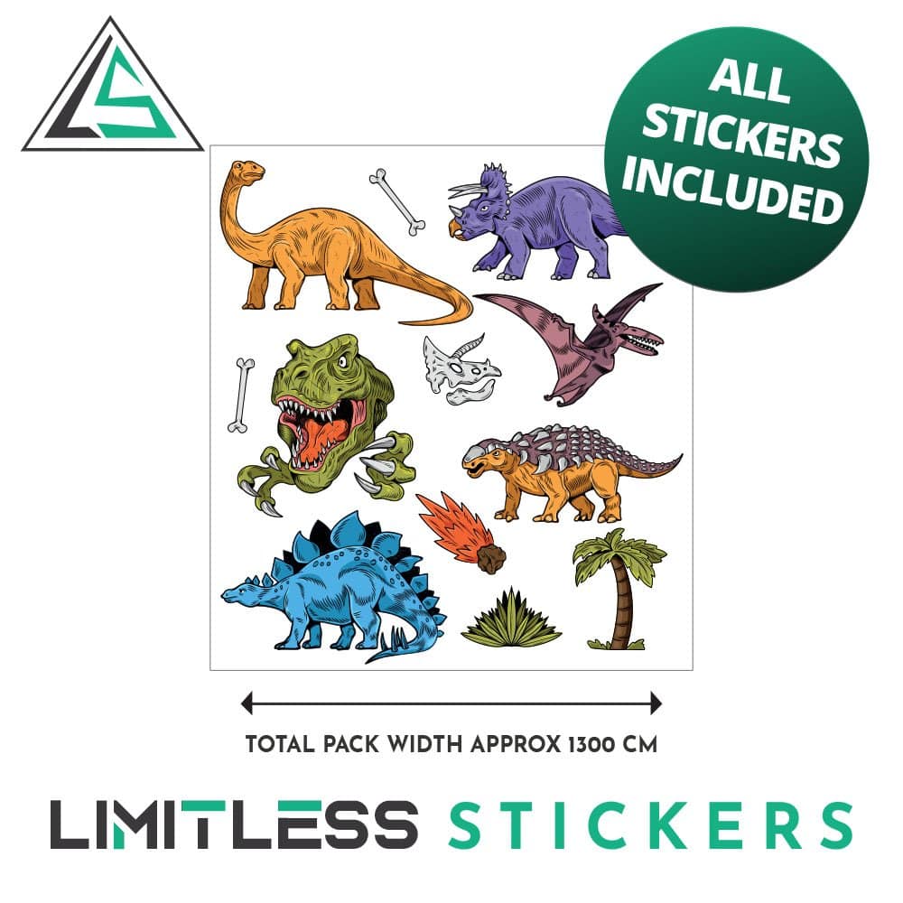 Childrens Dinosaur Stickers