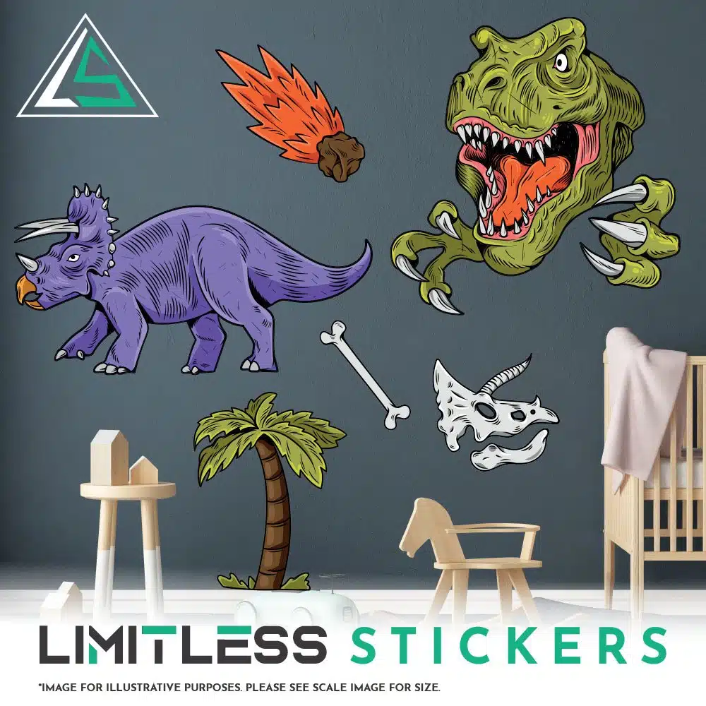 Childrens Dinosaur Stickers