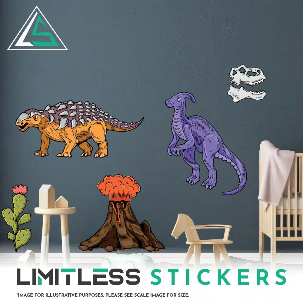 Childrens Dinosaur Stickers