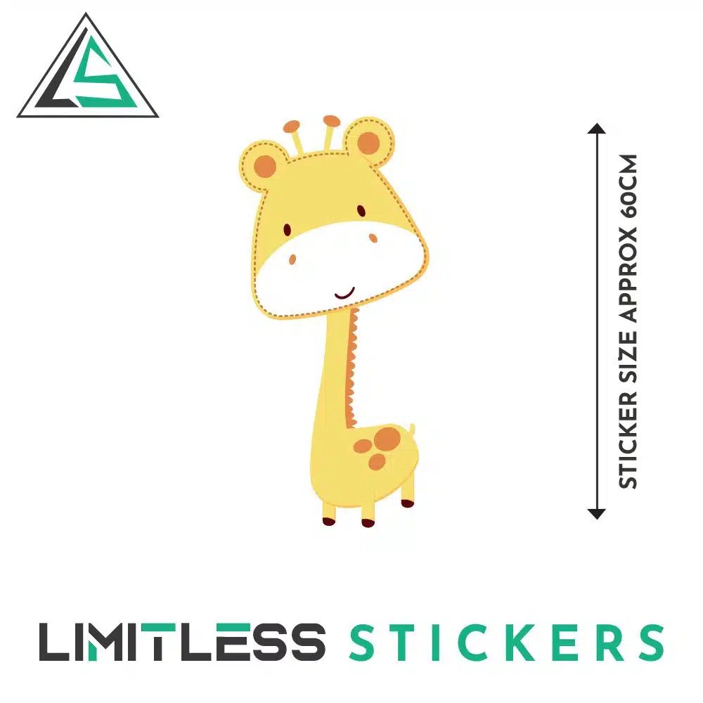 Childrens Cute Jungle Animal Stickers