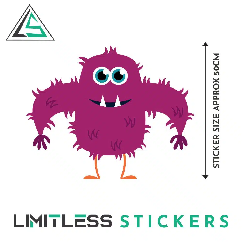 Childrens Monsters Stickers