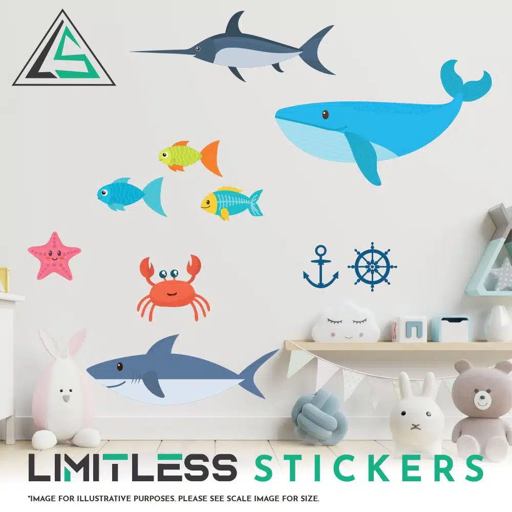 Sea Creature Stickers