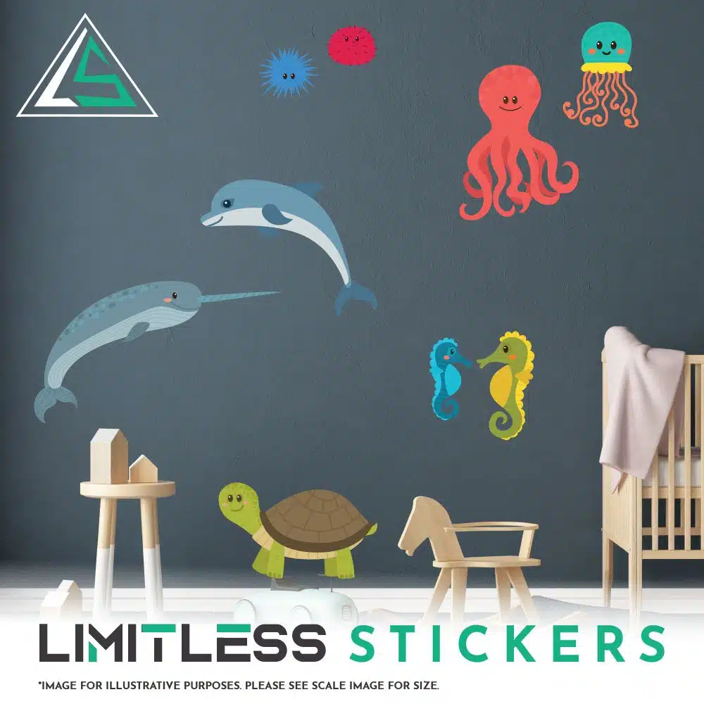 Sea Creature Stickers