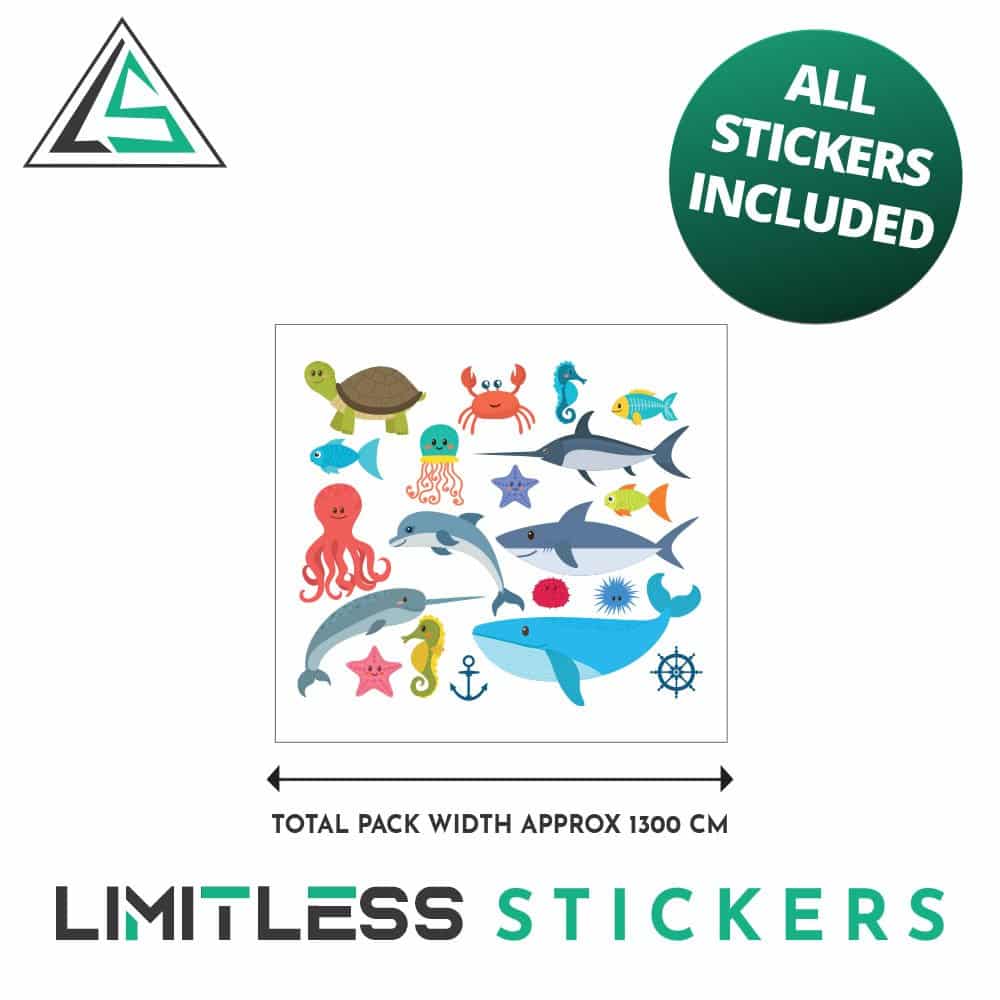 Sea Creature Stickers