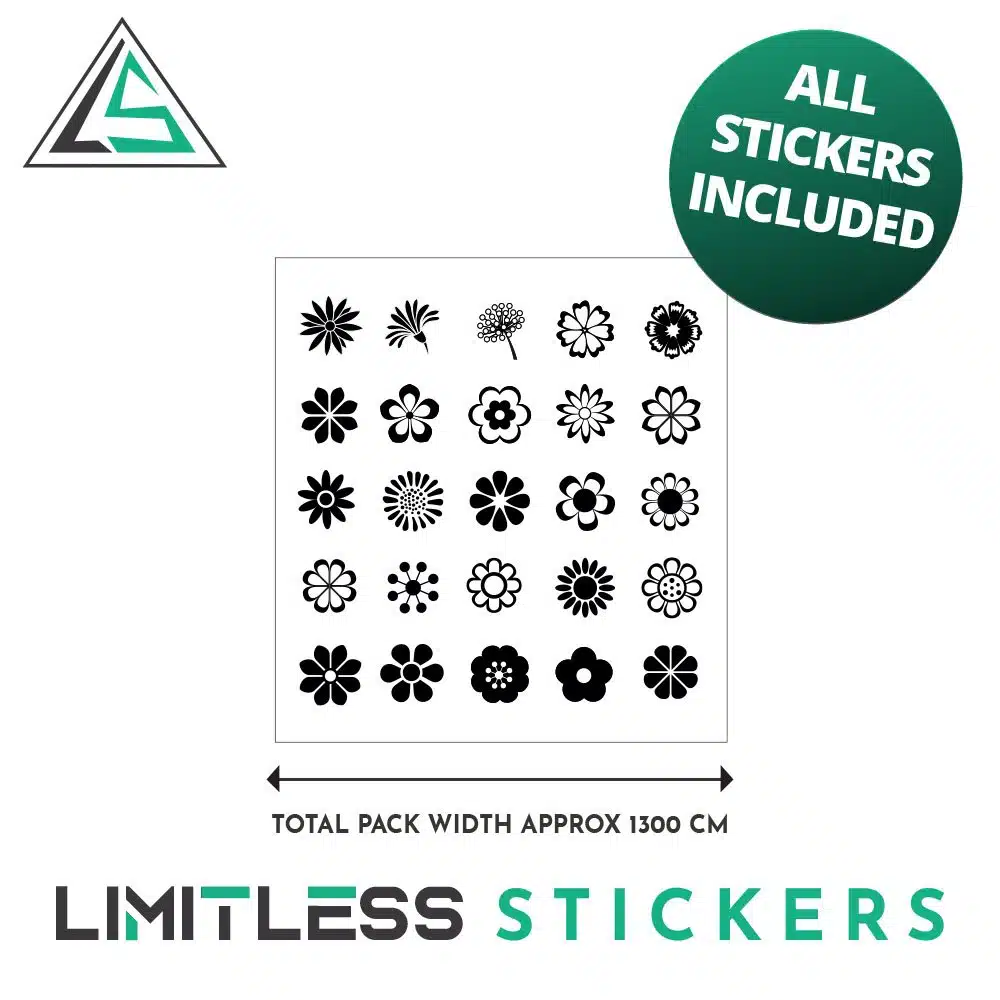 Flower Stickers