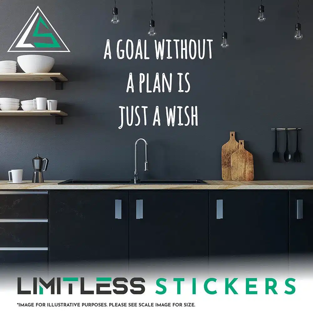 A Goal Wall Sticker