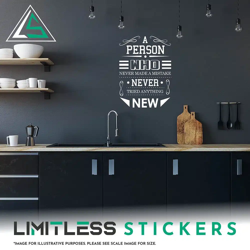 A Person Who Wall Sticker